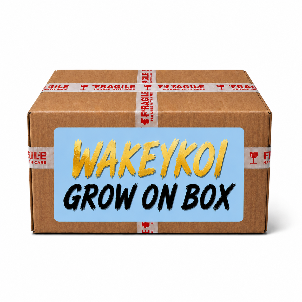 Wakeykoi Grow on Box + Rapid Growth Food